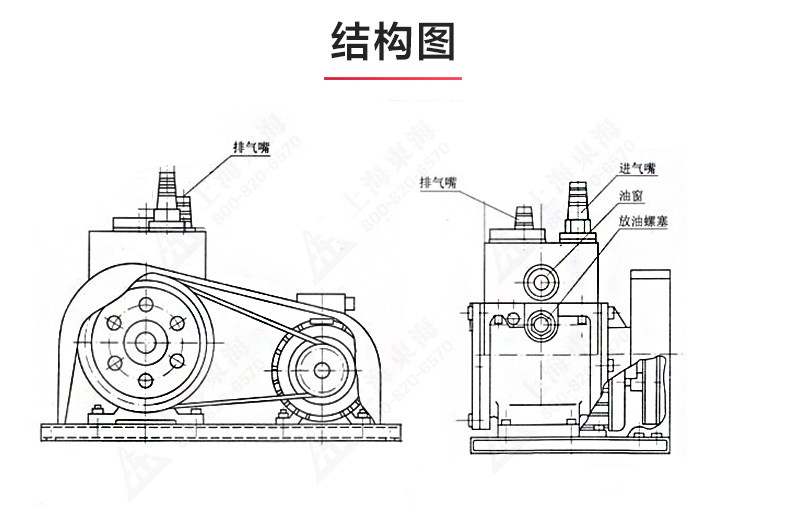 2X型双级旋片式真空天博（中国）官方_天博网页版结构图.jpg